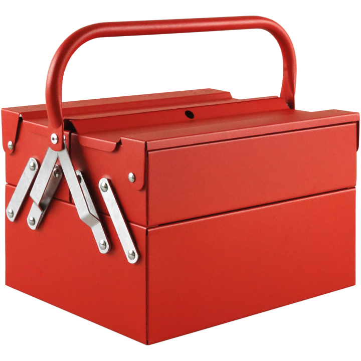 Toolbox Atena Red in the group Hobby & Creativity / Organize / Storage at Pen Store (137543)