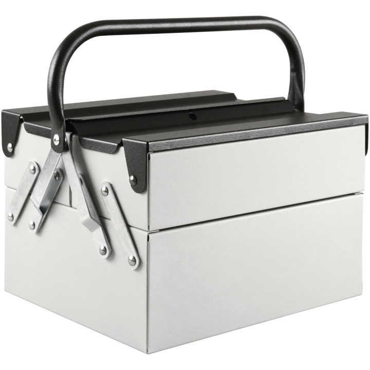 Toolbox Atena Grey/Black in the group Hobby & Creativity / Organize / Storage at Pen Store (137549)