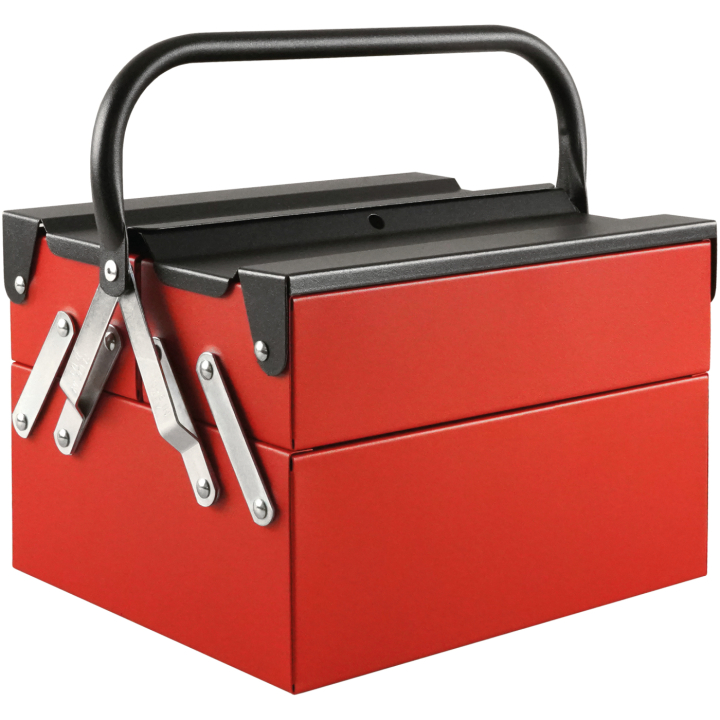 Toolbox Atena Red/Black in the group Hobby & Creativity / Organize / Storage at Pen Store (137550)