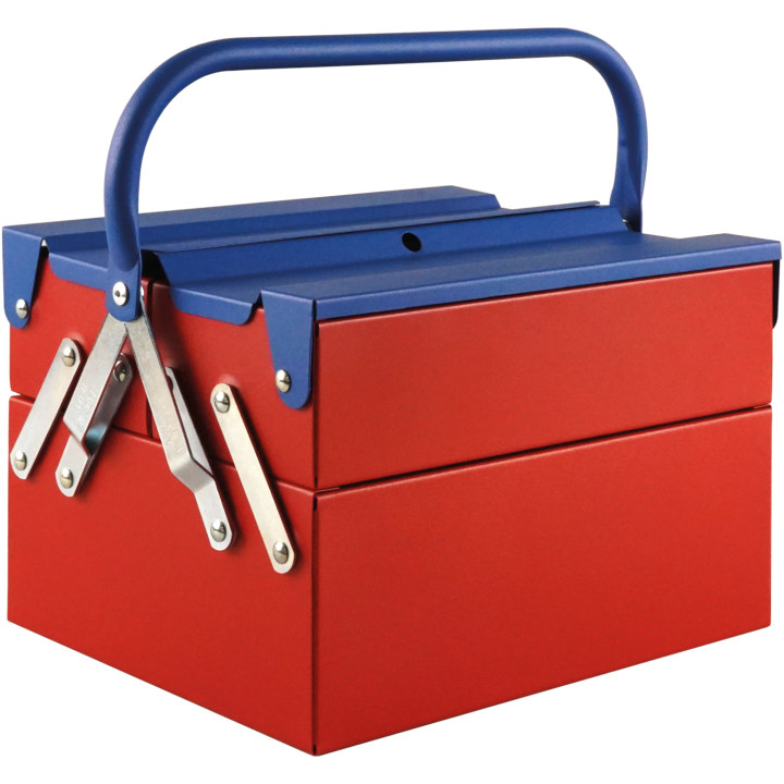 Toolbox Atena Red/Blue in the group Hobby & Creativity / Organize / Storage at Pen Store (137552)