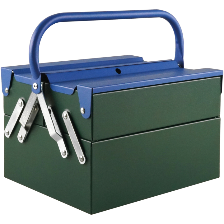 Toolbox Atena Green/Blue in the group Hobby & Creativity / Organize / Storage at Pen Store (137553)