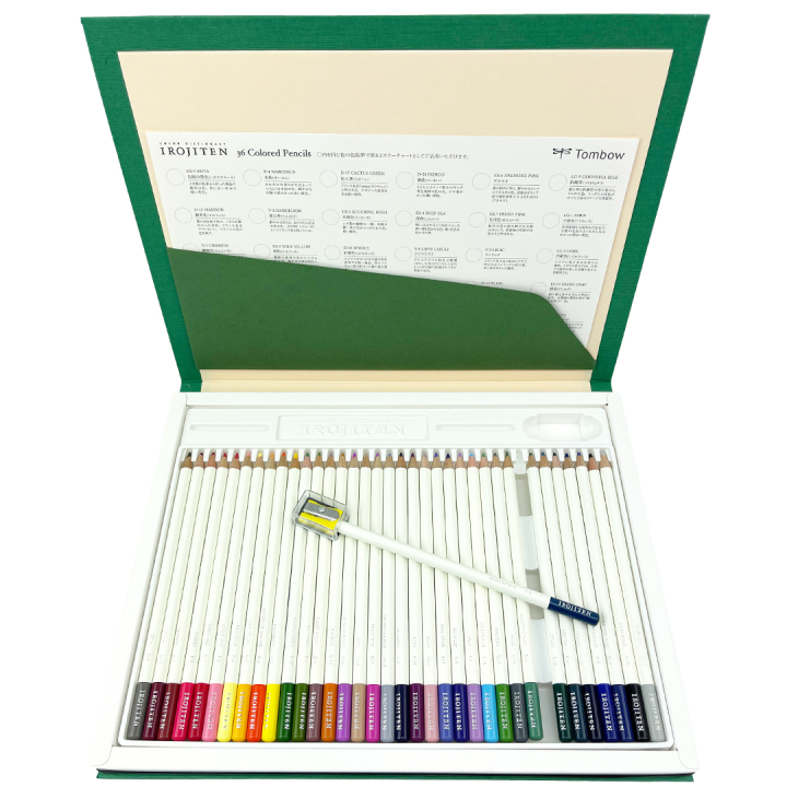 Irojiten coloured pencils, set of 36 in the group Pens / Artist Pens / Colored Pencils at Pen Store (137566)