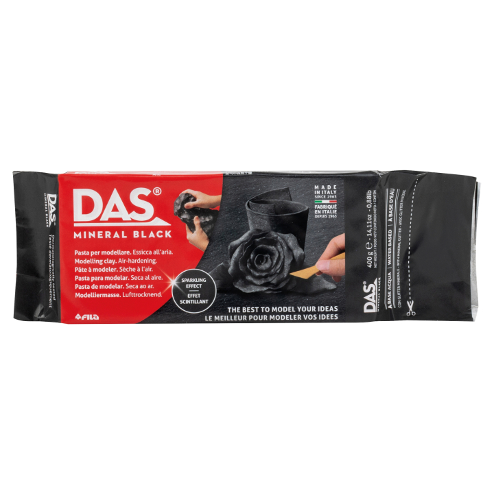 Modelling clay 400 g Mineral Black in the group Hobby & Creativity / Create / Modelling Clay / Air-drying clays at Pen Store (137640)