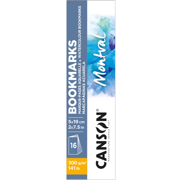 Montval Watercolour Bookmarks in the group Paper & Pads / Artist Pads & Paper / Watercolor Pads at Pen Store (137655)