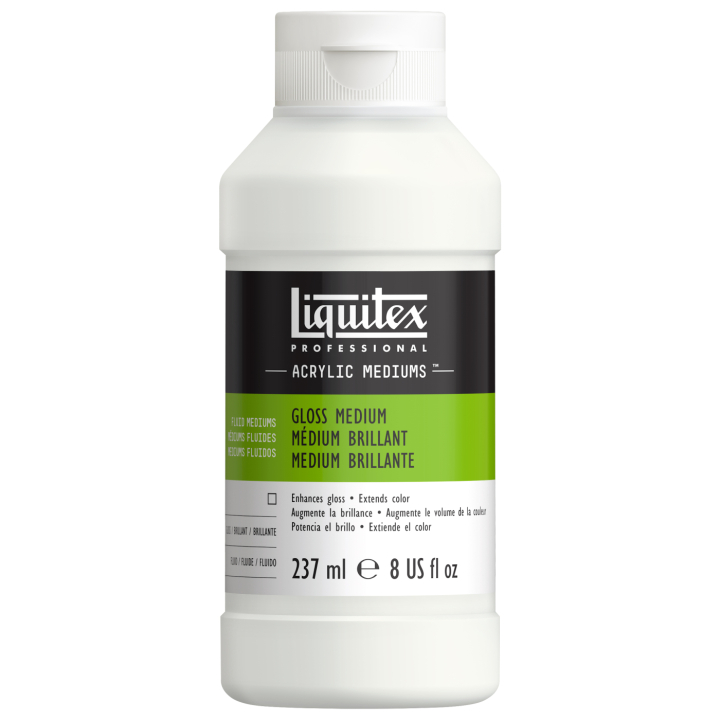 Acrylic Gloss Medium 237 ml in the group Art Supplies / Mediums & Varnishes / Acrylic Mediums at Pen Store (137864)