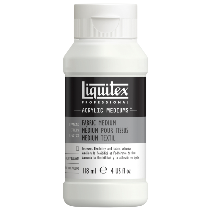 Acrylic Fabric Medium 118 ml in the group Art Supplies / Mediums & Varnishes / Acrylic Mediums at Pen Store (137868)