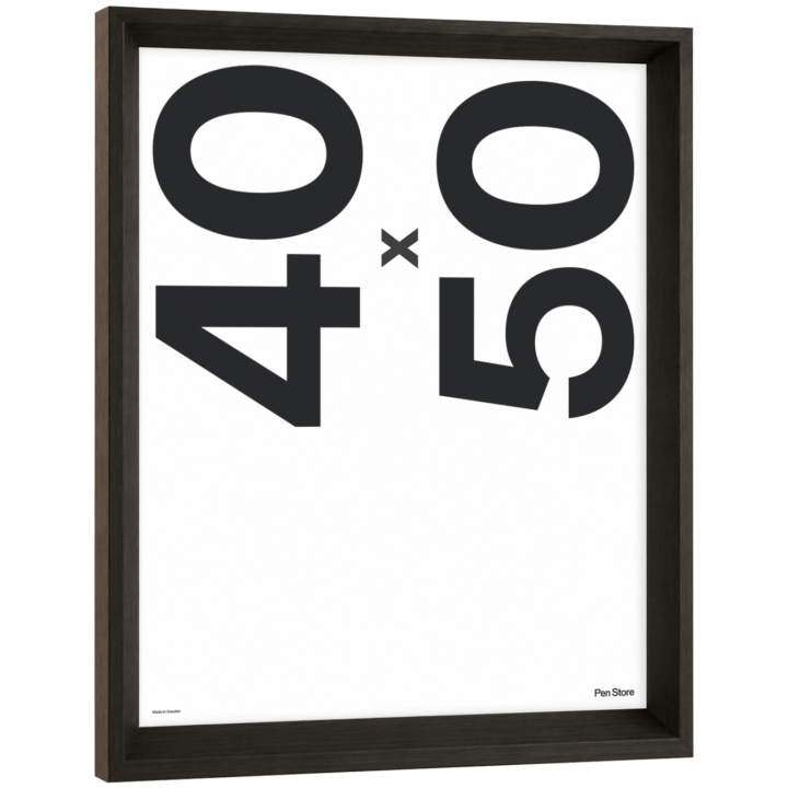 Espresso Wooden Frame 40x50 cm in the group Hobby & Creativity / Organize / Frames / Brown frames at Pen Store (137898)
