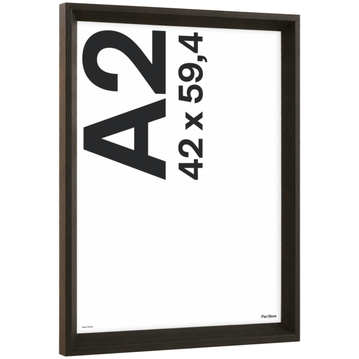 Espresso Wooden Frame 42x59,4 cm A2 in the group Hobby & Creativity / Organize / Frames / Brown frames at Pen Store (137899)