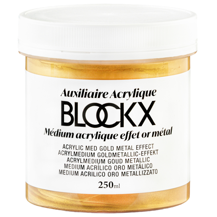 Acrylic Gold Effect Medium 250 ml in the group Art Supplies / Mediums & Varnishes / Acrylic Mediums at Pen Store (137952)