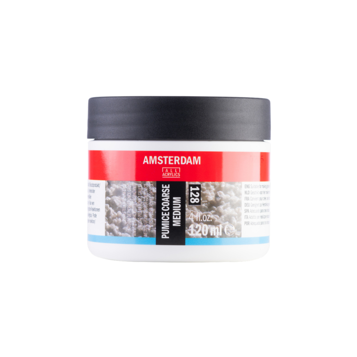Pumice coarse medium 128 120 ml in the group Art Supplies / Mediums & Varnishes / Acrylic Mediums at Pen Store (137988)