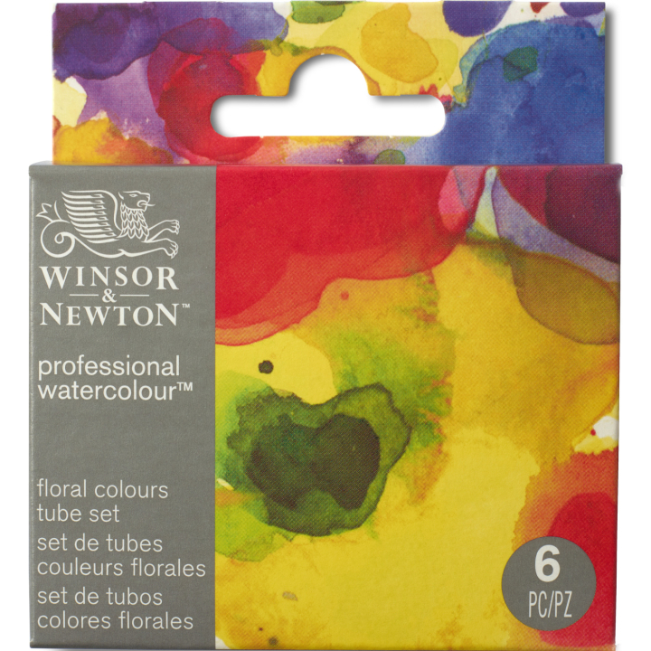 Professional Watercolour 5 ml Tubes Revival Set of 6 in the group Art Supplies / Artist colours / Watercolor Paint / Watercolor in tube at Pen Store (138004)