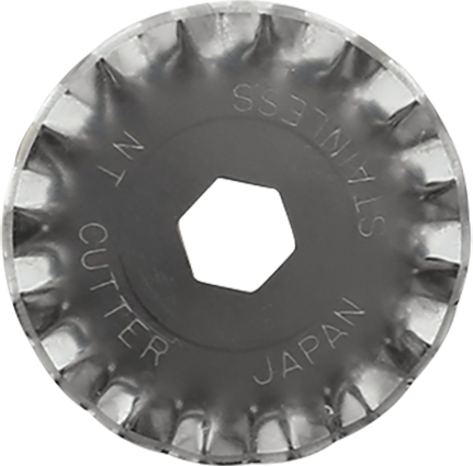 Rolling Cutter Replacement Blades Wave Cut BW-28P 2-pack in the group Hobby & Creativity / Hobby Accessories / Cutters at Pen Store (138155)