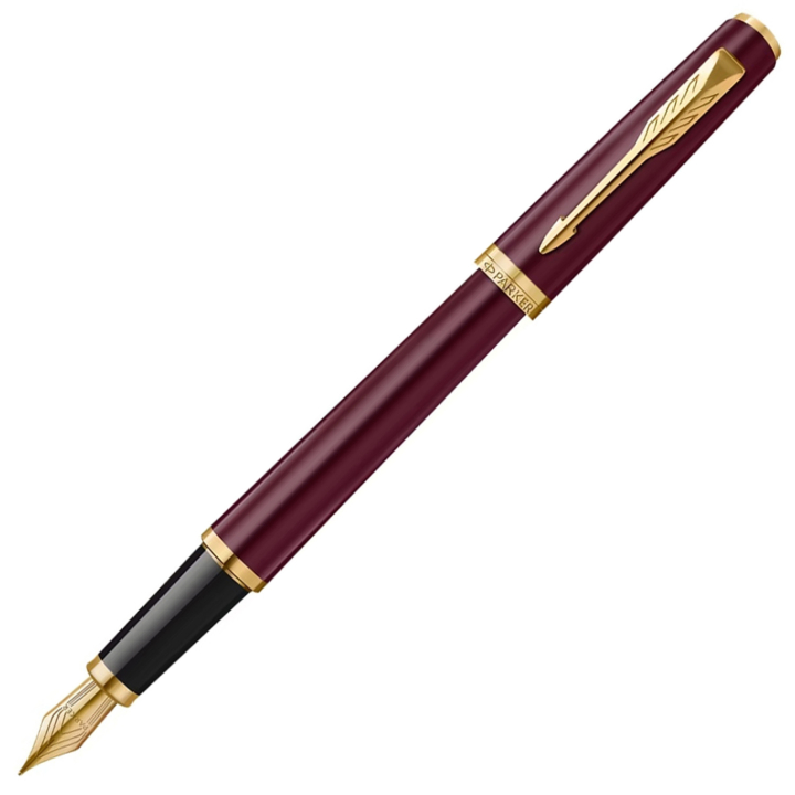Meridian Red/Gold Fountain Pen in the group Pens / Fine Writing / Luxury pens at Pen Store (138315_r)
