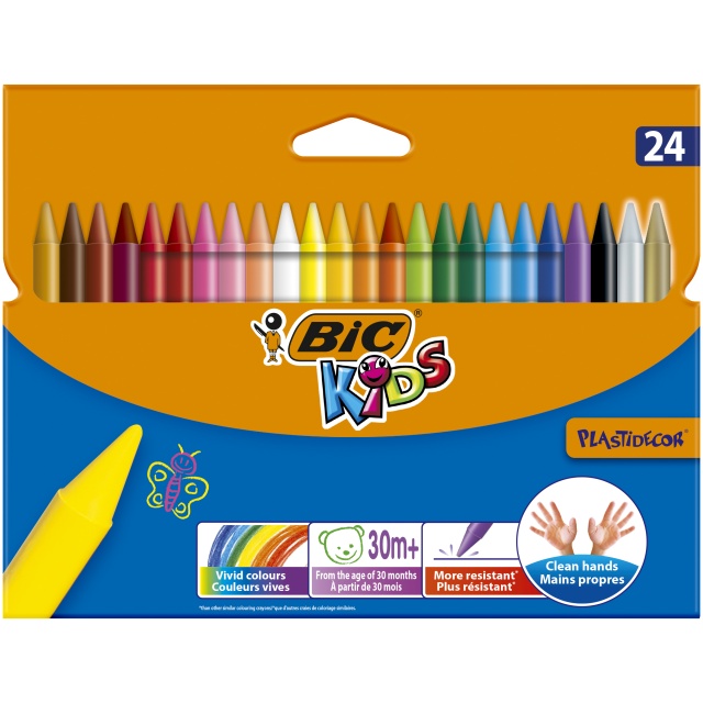 WAX CRAYON Crayons Bic Kids