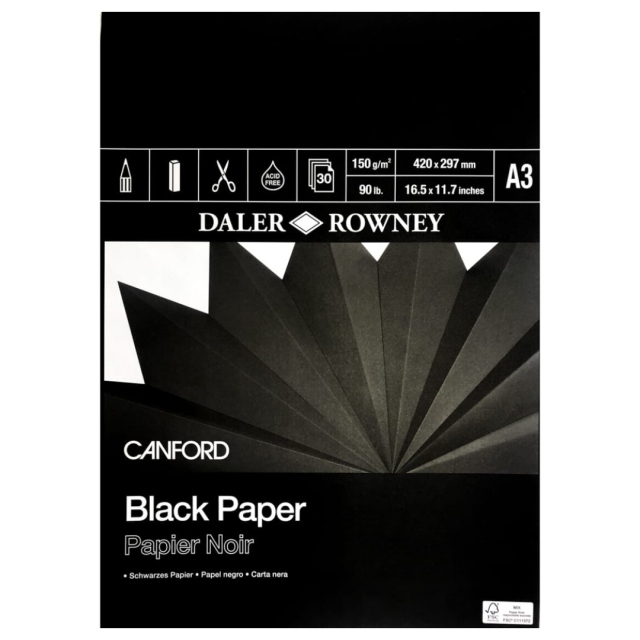 Black Paper A3