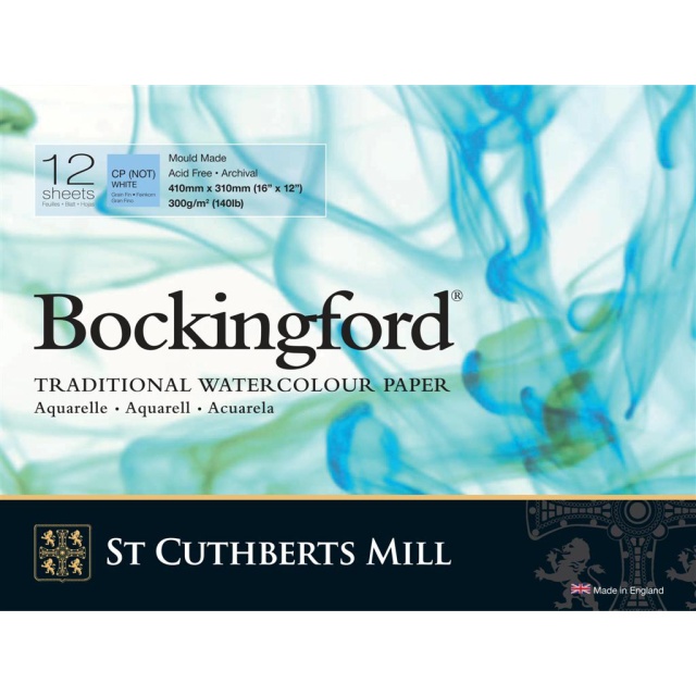 Bockingford Watercolour paper CP/NOT 300g 41x31cm