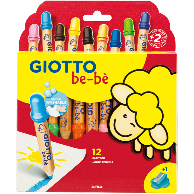 Be-bè Coloring Pencils 12-set