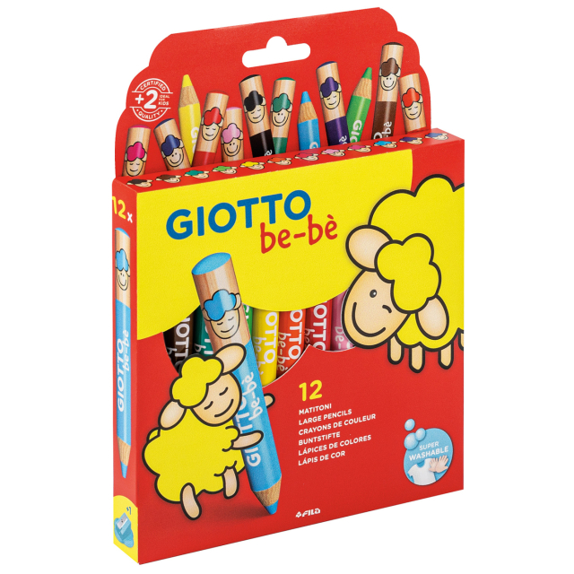 Be-bè Coloring Pencils 12-set