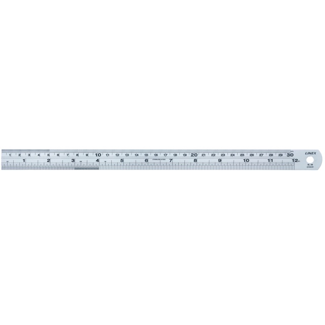 SL Steel Ruler 30 cm