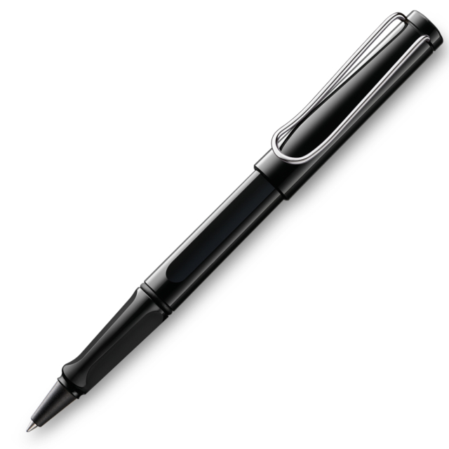 Safari Rollerball Shiny black