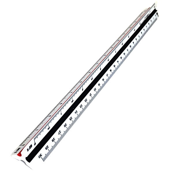 Scale ruler 30 cm 20-125