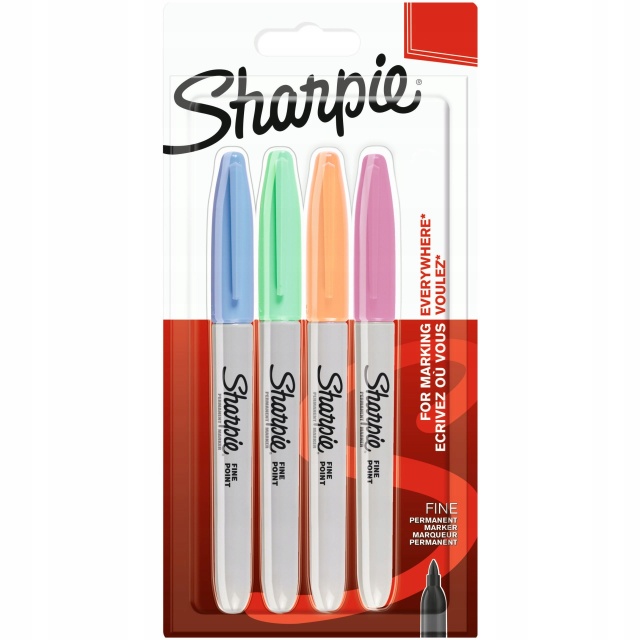 Fine Marker 4-pack Pastel