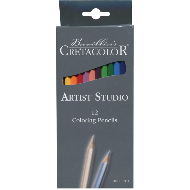 Artist Studio Colouring pencils 12-pack