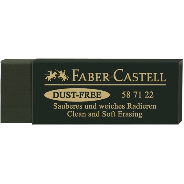 FABER-CASTELL Charcoal-Kneaded Art Eraser With Case (Pack of  18) Non-Toxic Eraser - Kneaded Art Eraser