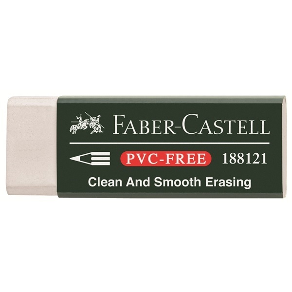 Faber-Castell Black Eraser 4 Pieces