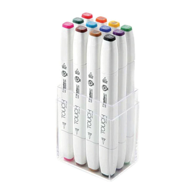 Twin Brush Marker 12-set Main