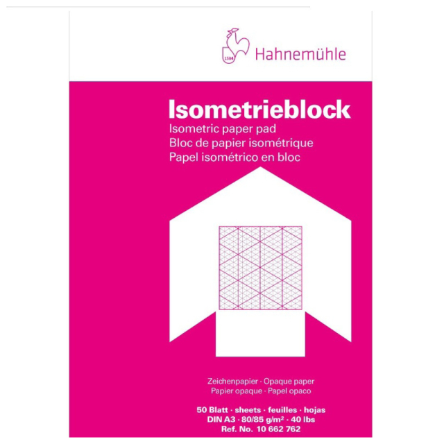 Isometric Paper Pad A4