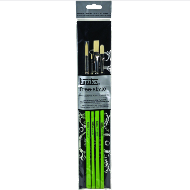 Freestyle Traditional Brush 4-set