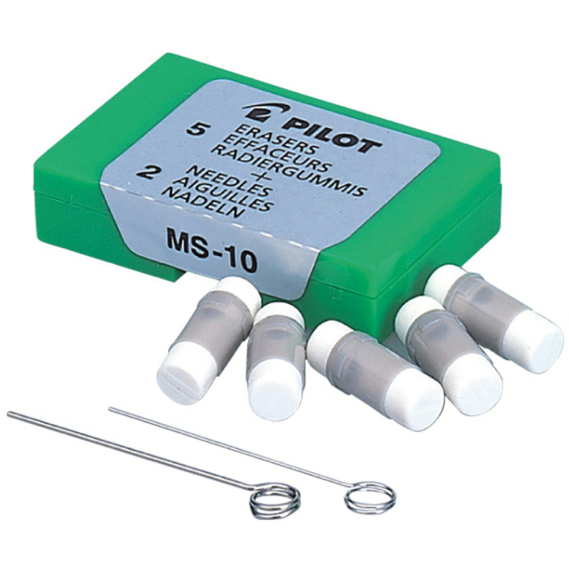 MS-10 Spare eraserar 5-pack