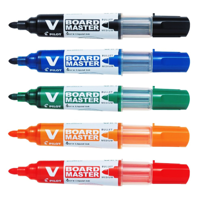 V-Board Master Round Blue in the group Pens / Office / Whiteboard Markers at Pen Store (109299)