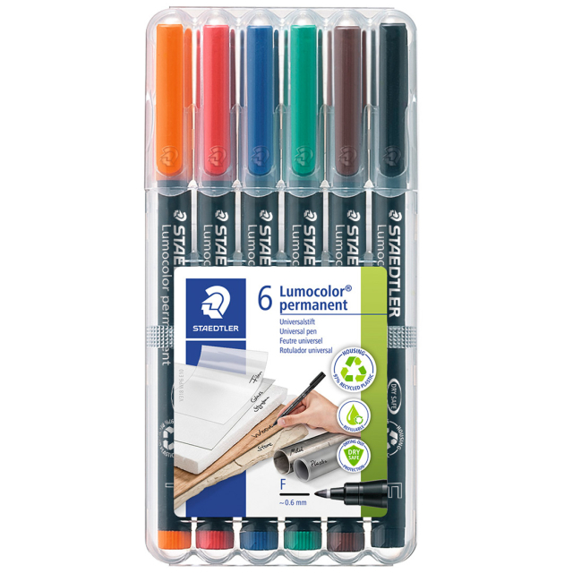 Feutre staedtler Lumocolor indélébile permanent - Creastore