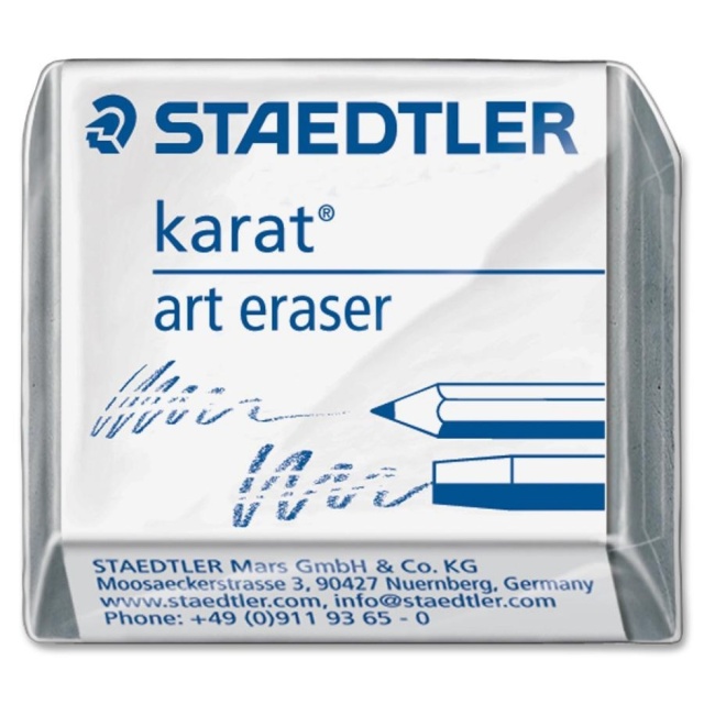 STAEDTLER KARAT ARTISTS ART KNEADABLE PUTTY RUBBER ERASERS PACK of 2 