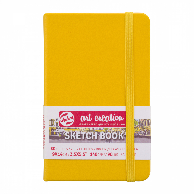 Sketchbook Pocket Golden Yellow