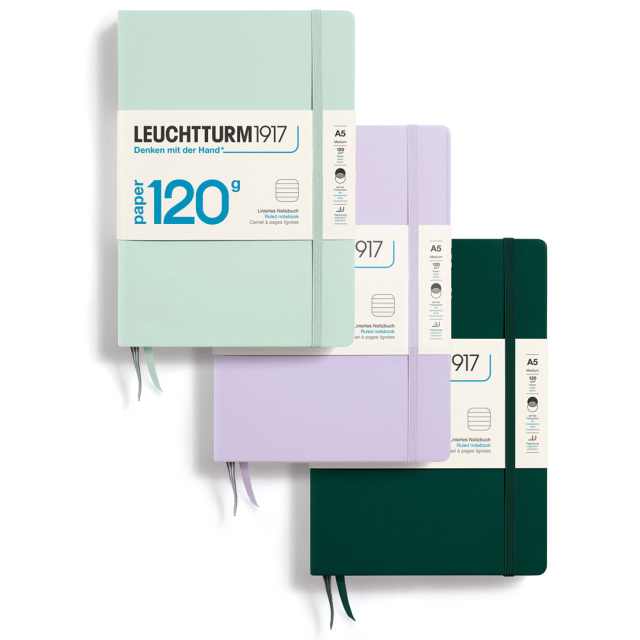 Notebook A5 120g Ruled Mint Green in the group Paper & Pads / Note & Memo / Notebooks & Journals at Pen Store (132547)