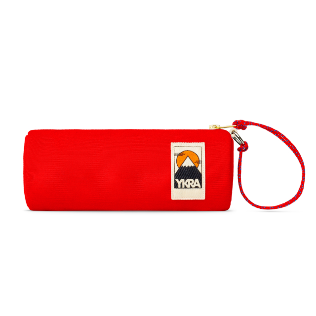 Tube Pen Case Red