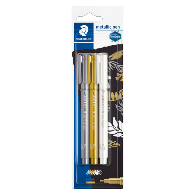 Metallic pen 3-pack