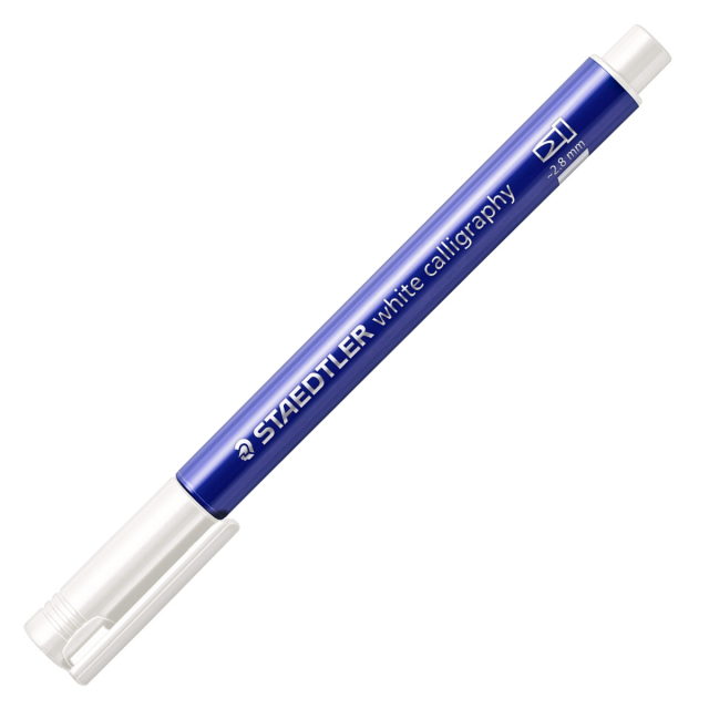 Metallic Calligraphy pen white