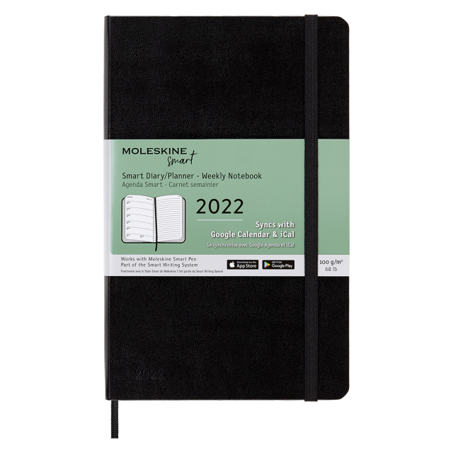 Ucla 2022 Calendar Moleskine Planner 2022 Weekly M+Plan Large Black | Pen Store