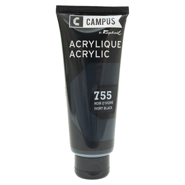 Campus Acrylics 100 ml 755 Ivory black