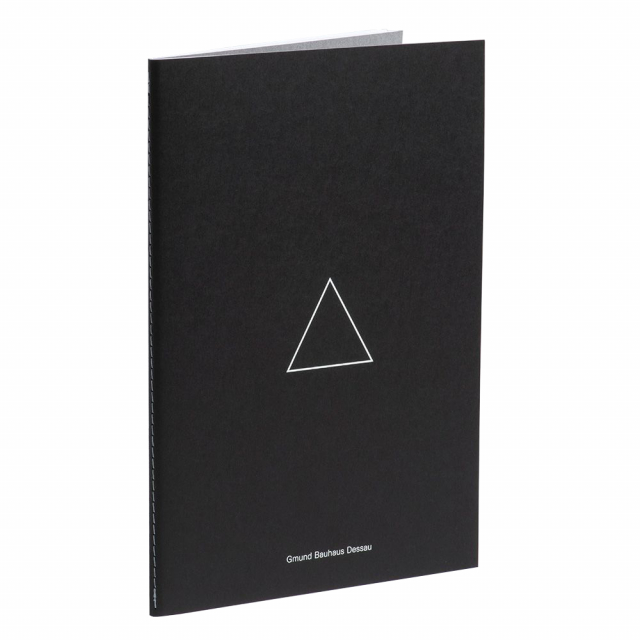 Bauhaus Dessau Notepad Triangle/Grey