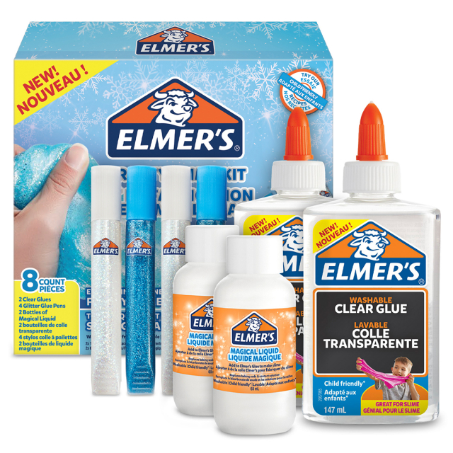 Frosty Slime Kit 8 pieces