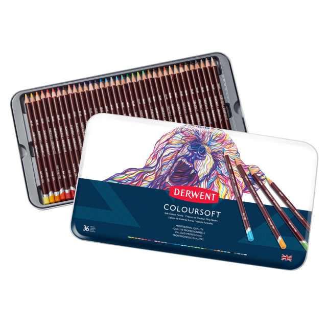 Coloursoft Coloured Pencils Set of 36