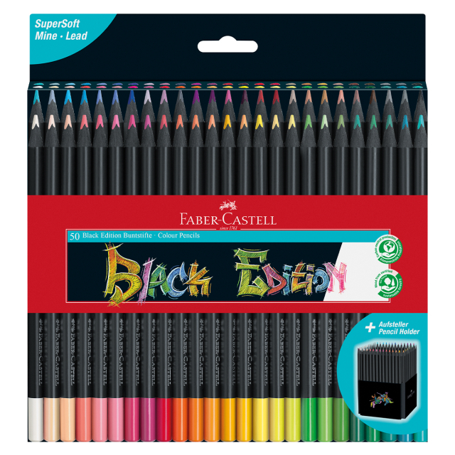 Staedtler Ergosoft Coloured Pencils Staedtler box 12 Buntstifte Summer and neon colours 