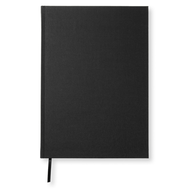 Notebook A4 Ruled Black