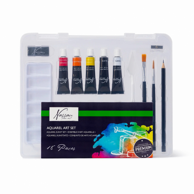 Aquarel Paint Kit 18-set