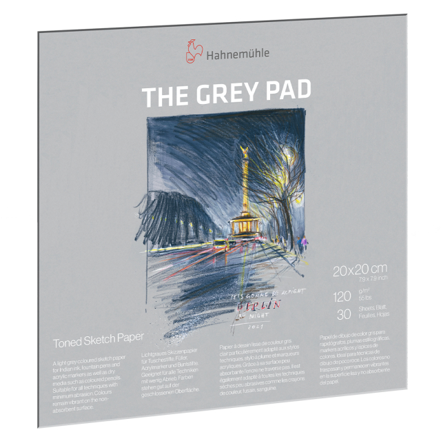 The Grey Pad 20x20 cm 120g